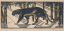 Vente par "Millon SVV" du 16/03/2024 - Panthère noire dans les bambous, 1927. (lot n°96)